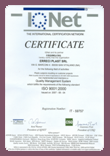 Certification: ISO 9001